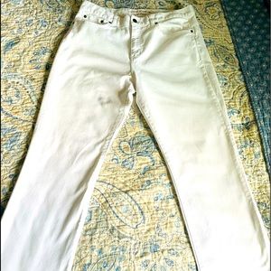 Ladies Ralph Lauren white jeans Sz 12